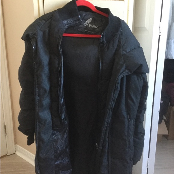 Warm hood coat - Picture 1 of 3